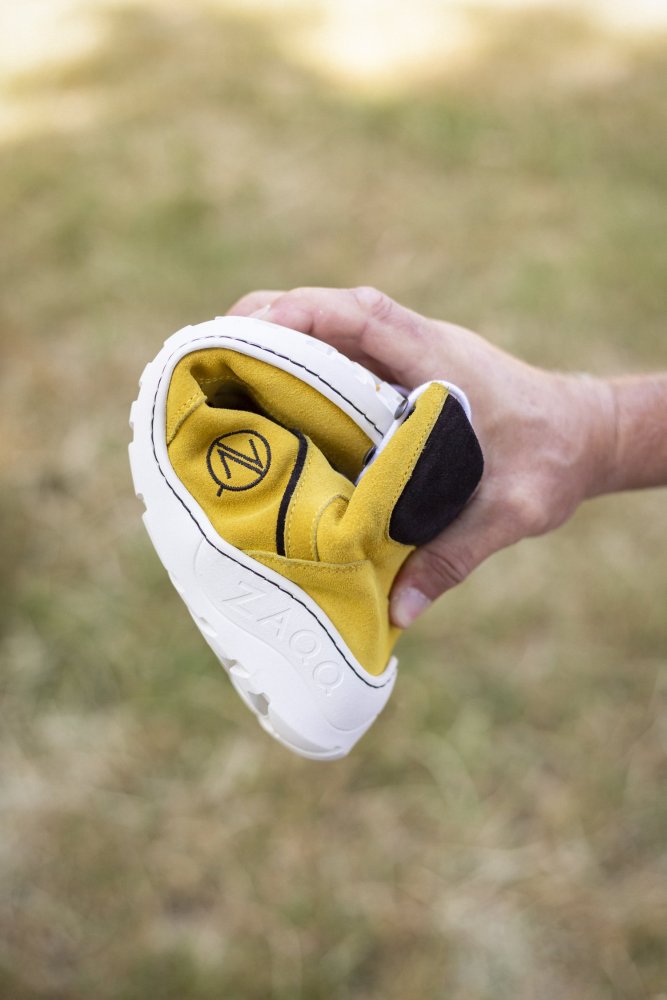 TERRAQ Yellow Waterproof Outdoor Shoes | ZAQQ Barefoot