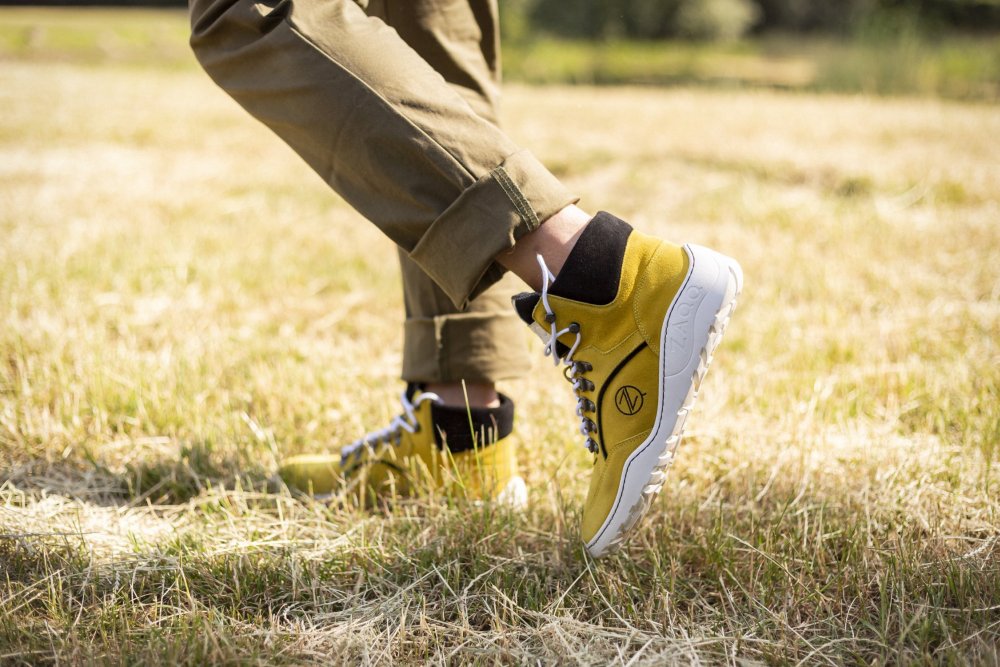 TERRAQ Yellow Waterproof Outdoor Shoes | ZAQQ Barefoot