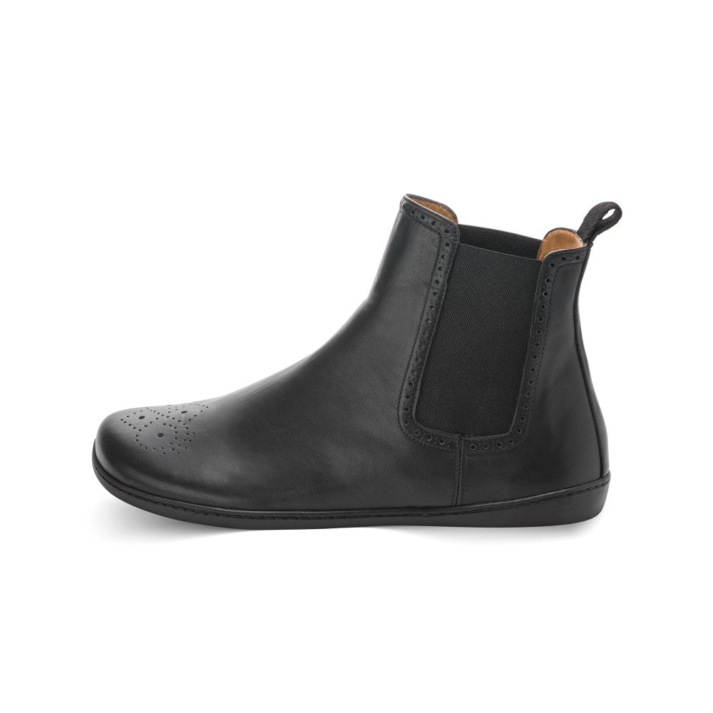 ZAQQ EQUITY Brogue Black: Chelsea Boots Barefoot Shoes