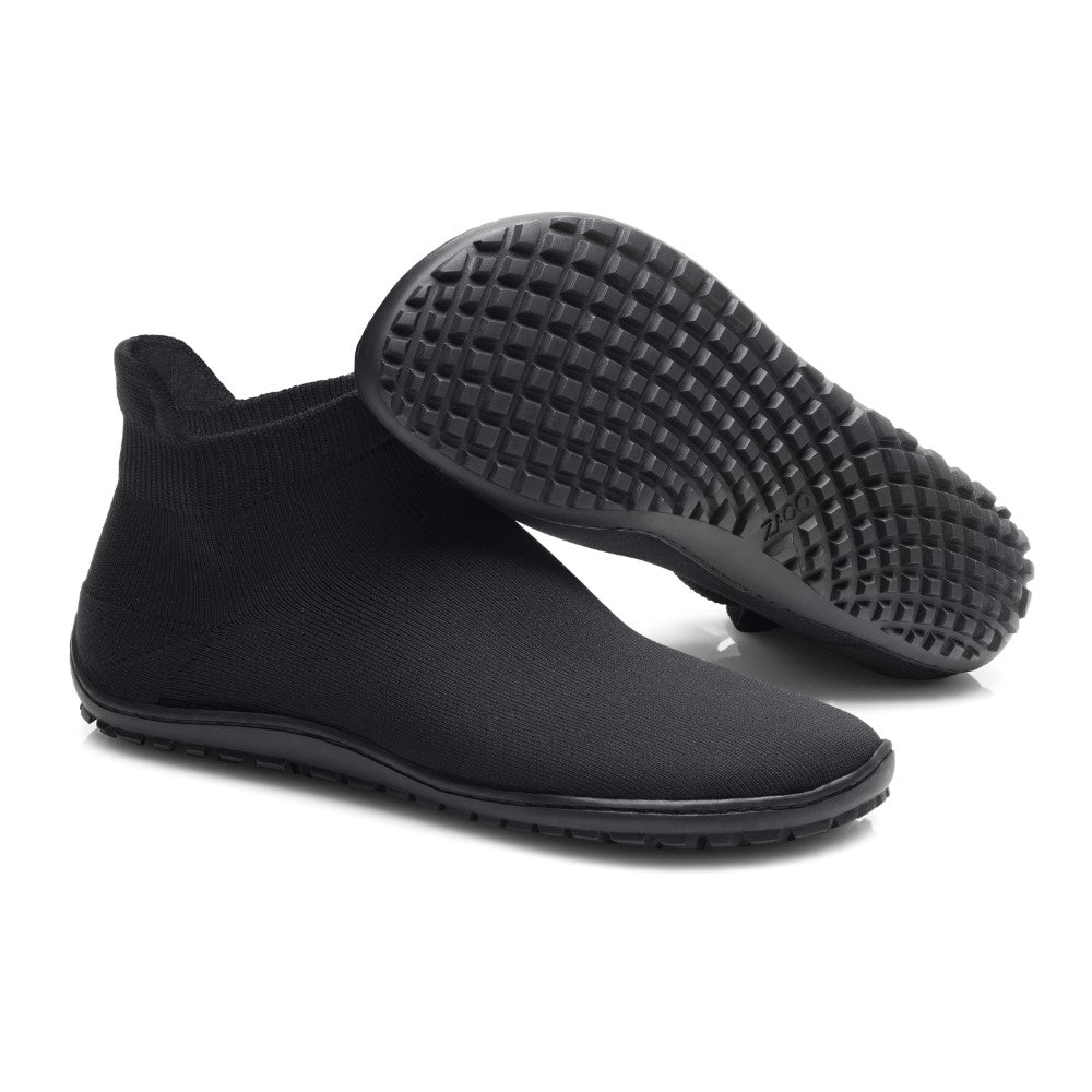 Experience freedom in black: your flexible barefoot shoe! – ZAQQ