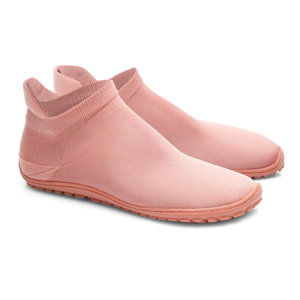 Experience freedom in a delicate coral your new barefoot shoe