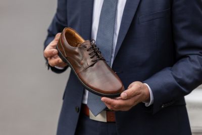 BRIQ Antique Brown - Business Shoes | ZAQQ Barefoot Shoes | Handmade ...