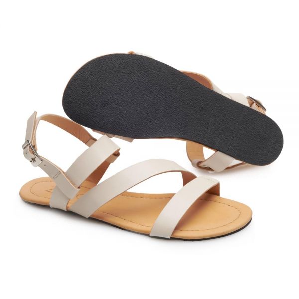 Barefoot Sandals NIQ Beige: ZAQQ Barefoot Shoes | Handmade Barefoot ...